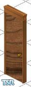 Sims 1 — Walnut Door by Littleman71388 — This door is made from real walnut!